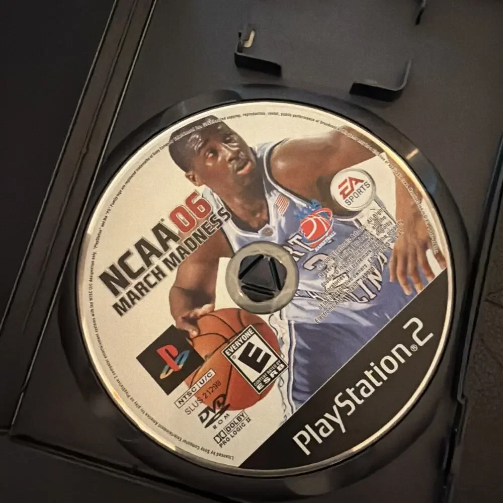 NCAA March Madness 06 (Sony PlayStation 2,‎ 2005) Working No Manual